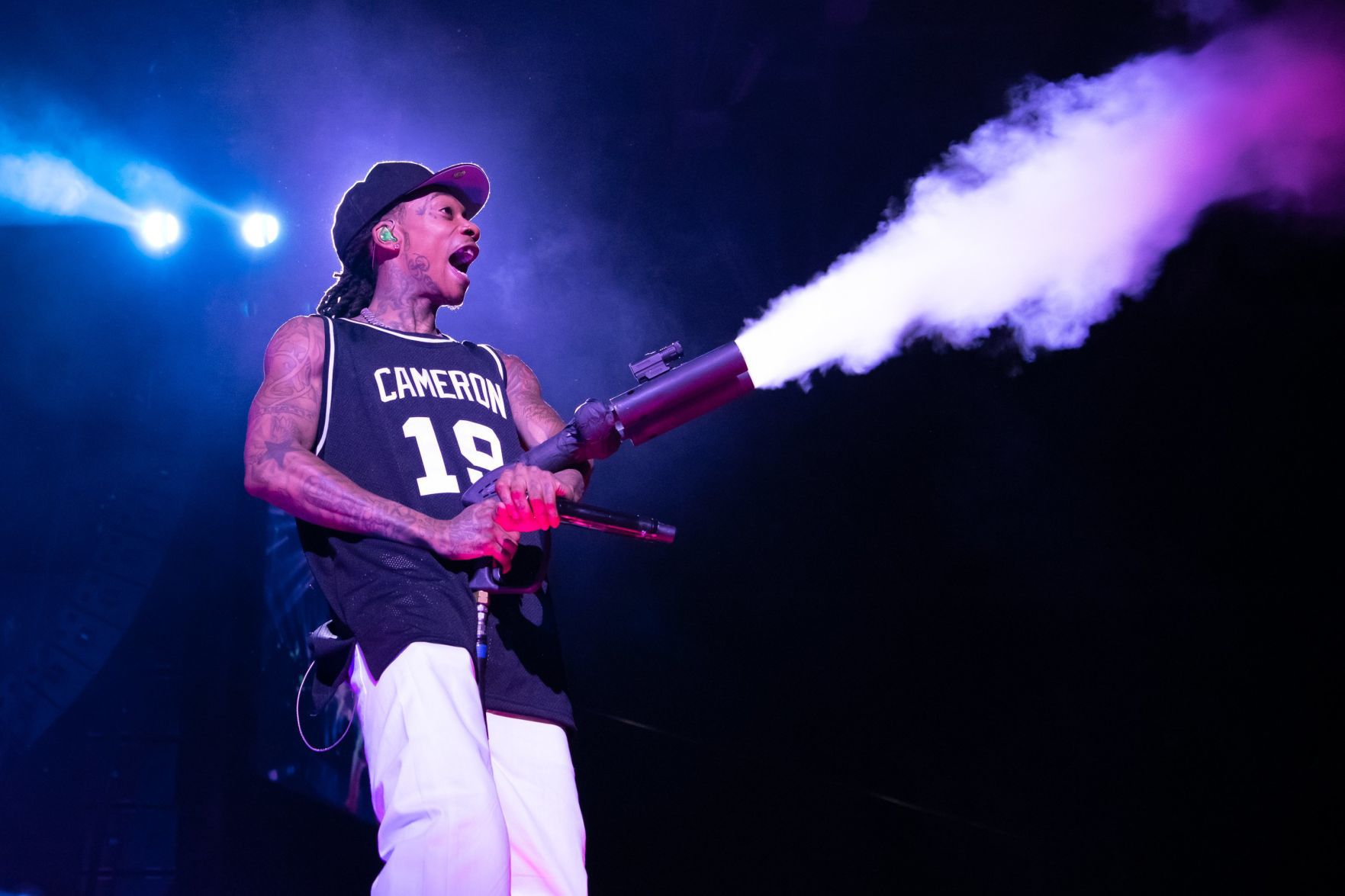 Wiz Khalifa and French Montana